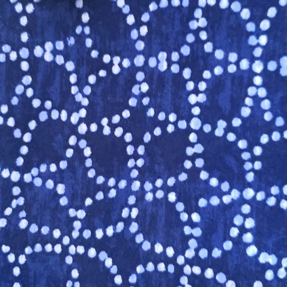 Talbots Geometric Print Cinched Waist Tennis Dress - Picture 7 of 7